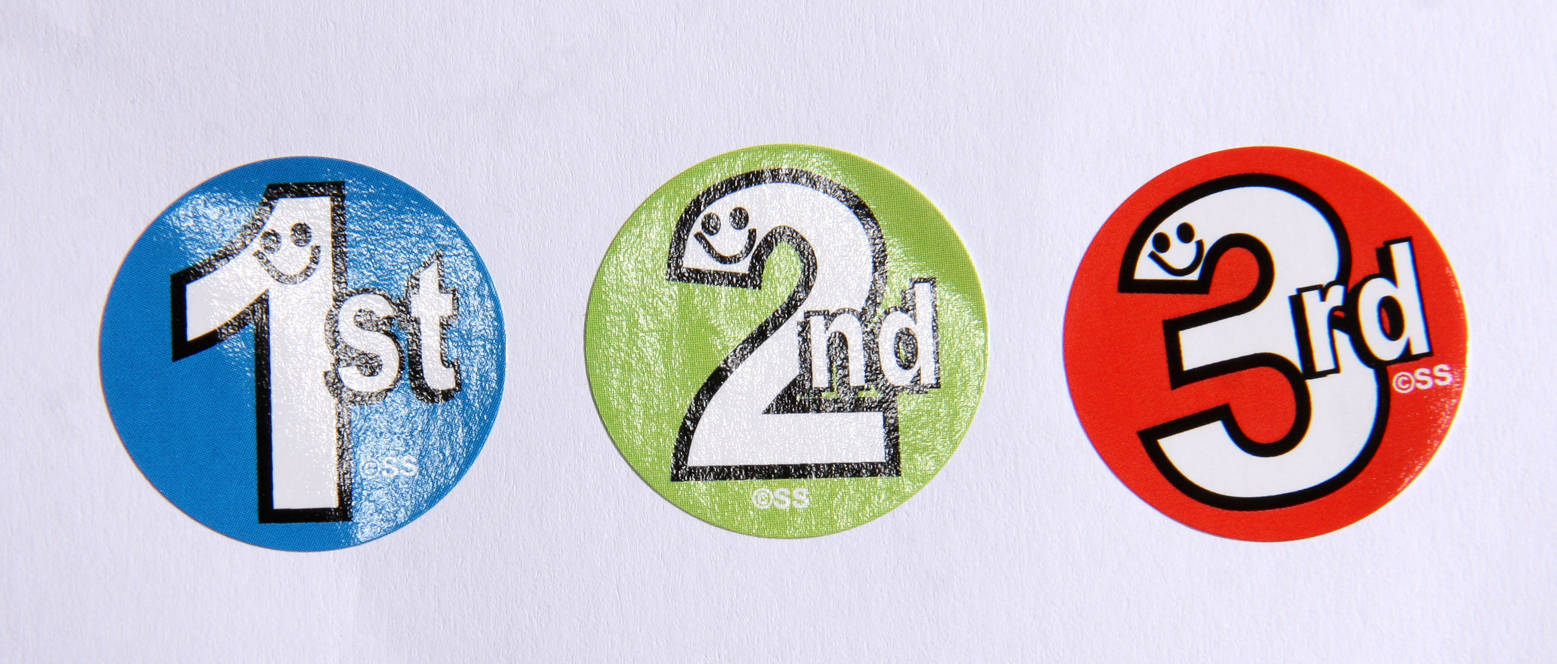 1st, 2nd, 3rd stickers! Mol an Óige