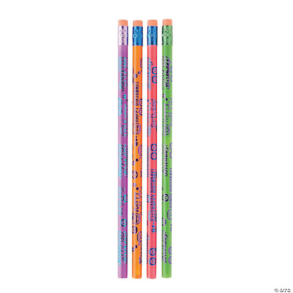 Happy Birthday Pencils