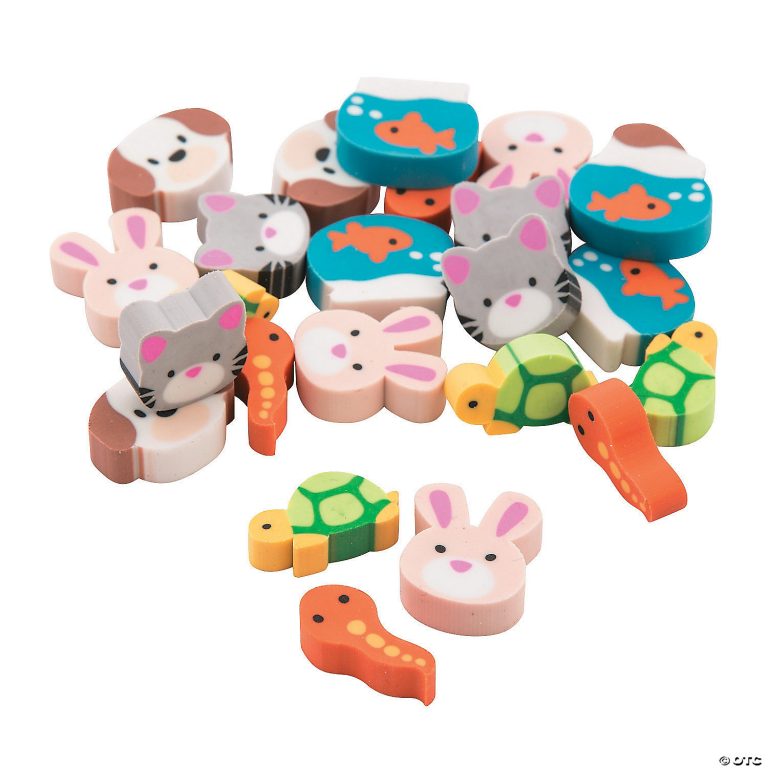 Mini Pet Erasers Mol an Óige