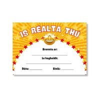 Is Réalta Thú Certificates - You're a Star